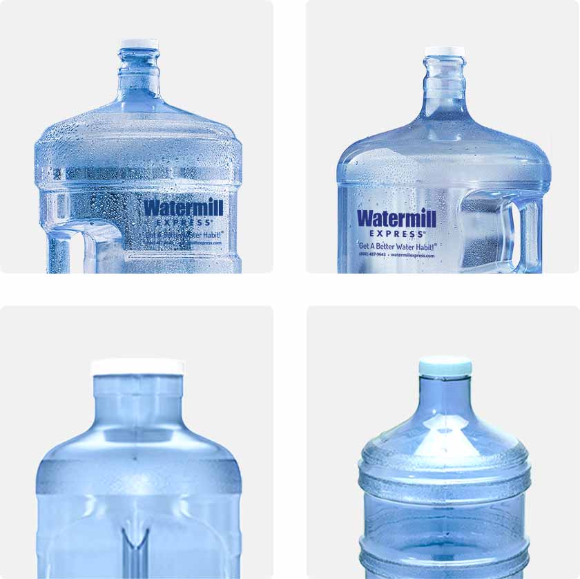 water bottles